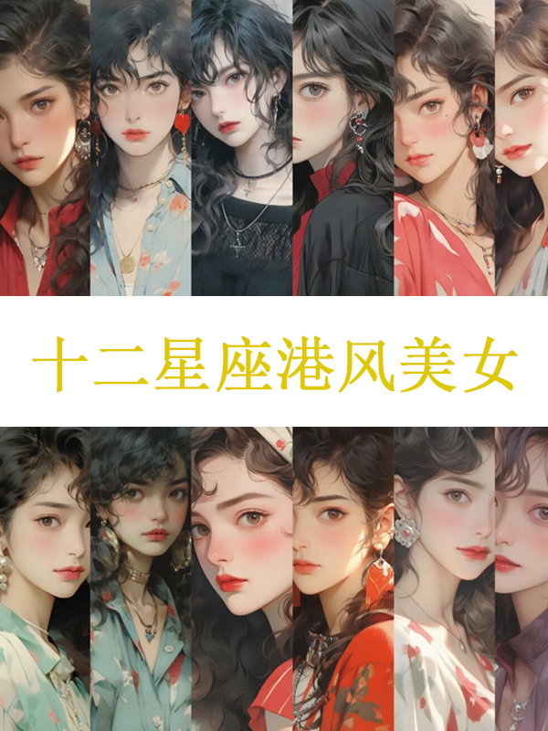 十二星座漫画港风美女