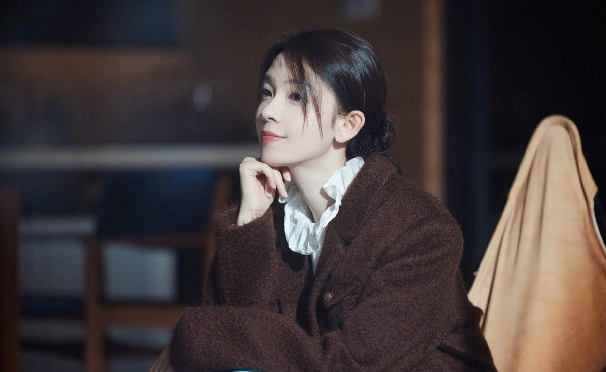 星闻#  陈瑶:盛意以江河,江河不及妳,大眼睛和身材真的好有魅力!