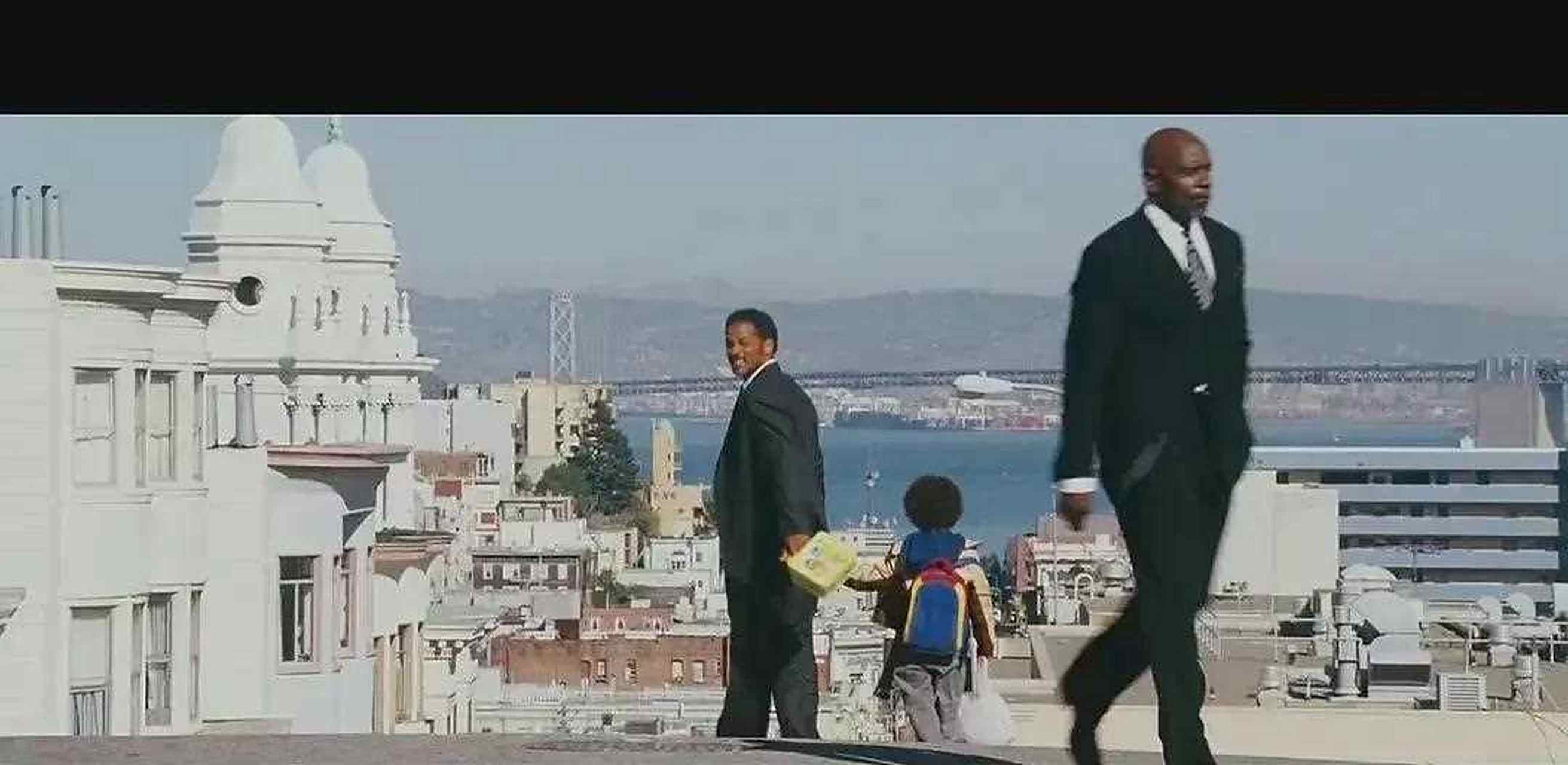 电影《当幸福来敲门》的原型(克里斯·加德纳),在影片最后出现了