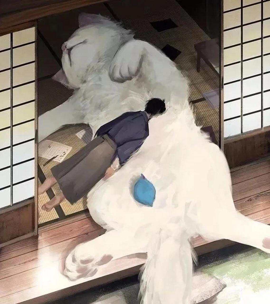 gif创作人# 人类与动物   图片绘画欣赏