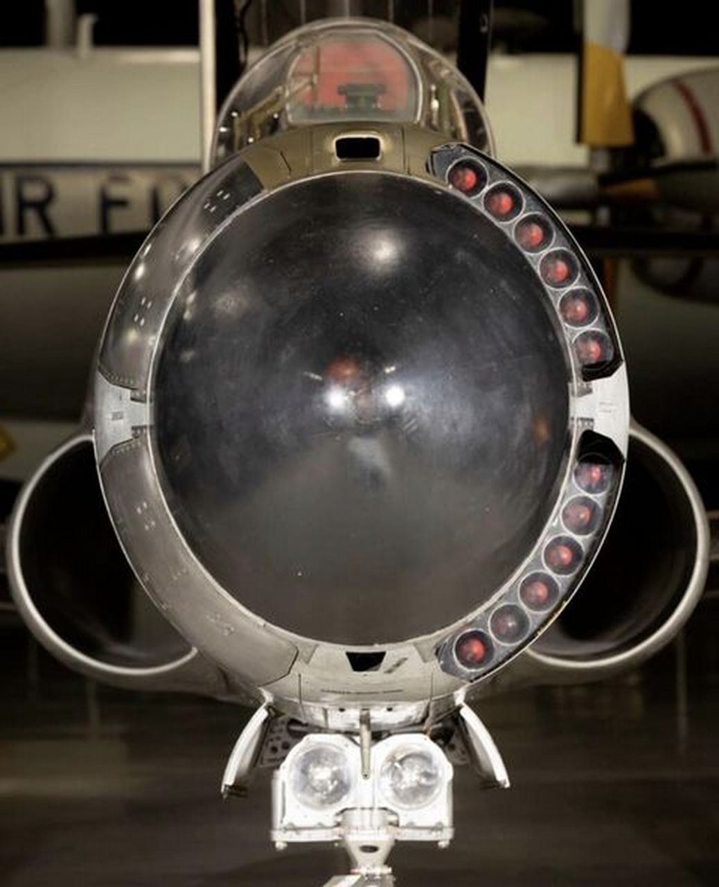 洛克希德f-94c"星火"(starfire)战斗机,保存俄亥俄州代顿.