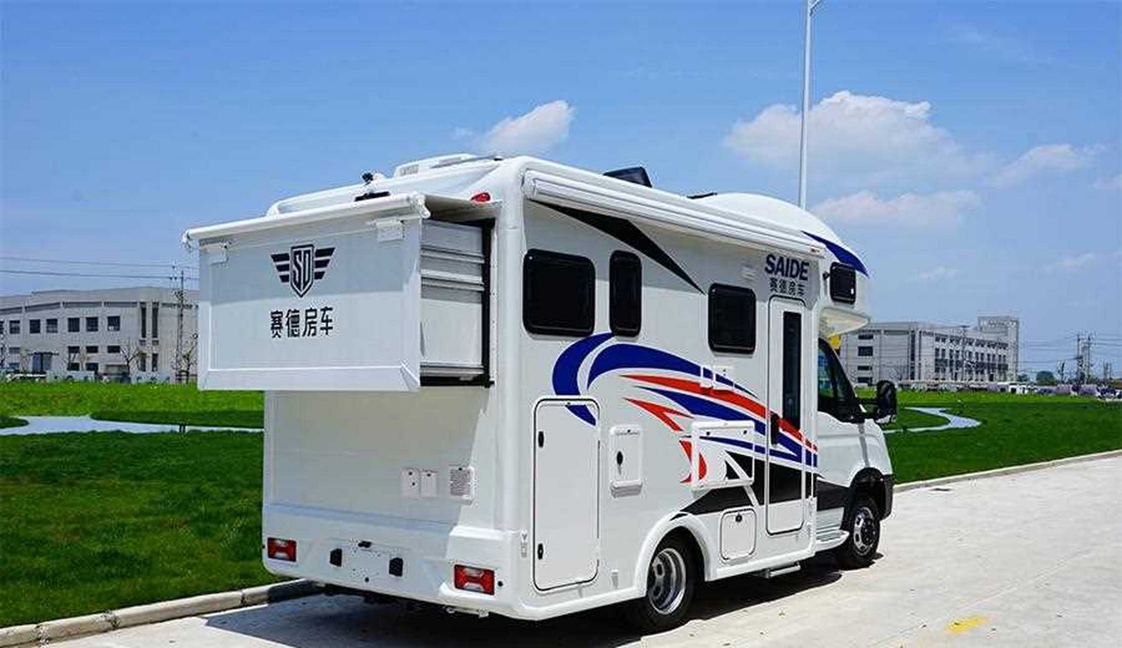 赛德白鲸plus双拓展房车 924上海国际房车展怎样才能让房车走在路上更