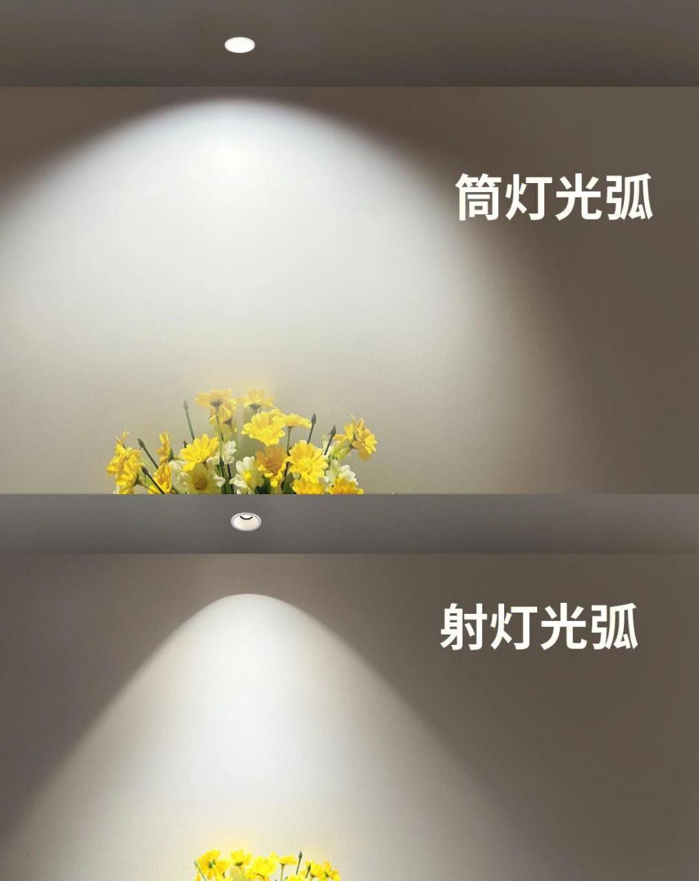 今天给大家讲解筒灯与射灯的光源区别,光束角,防炫效果,运用场景,赶紧