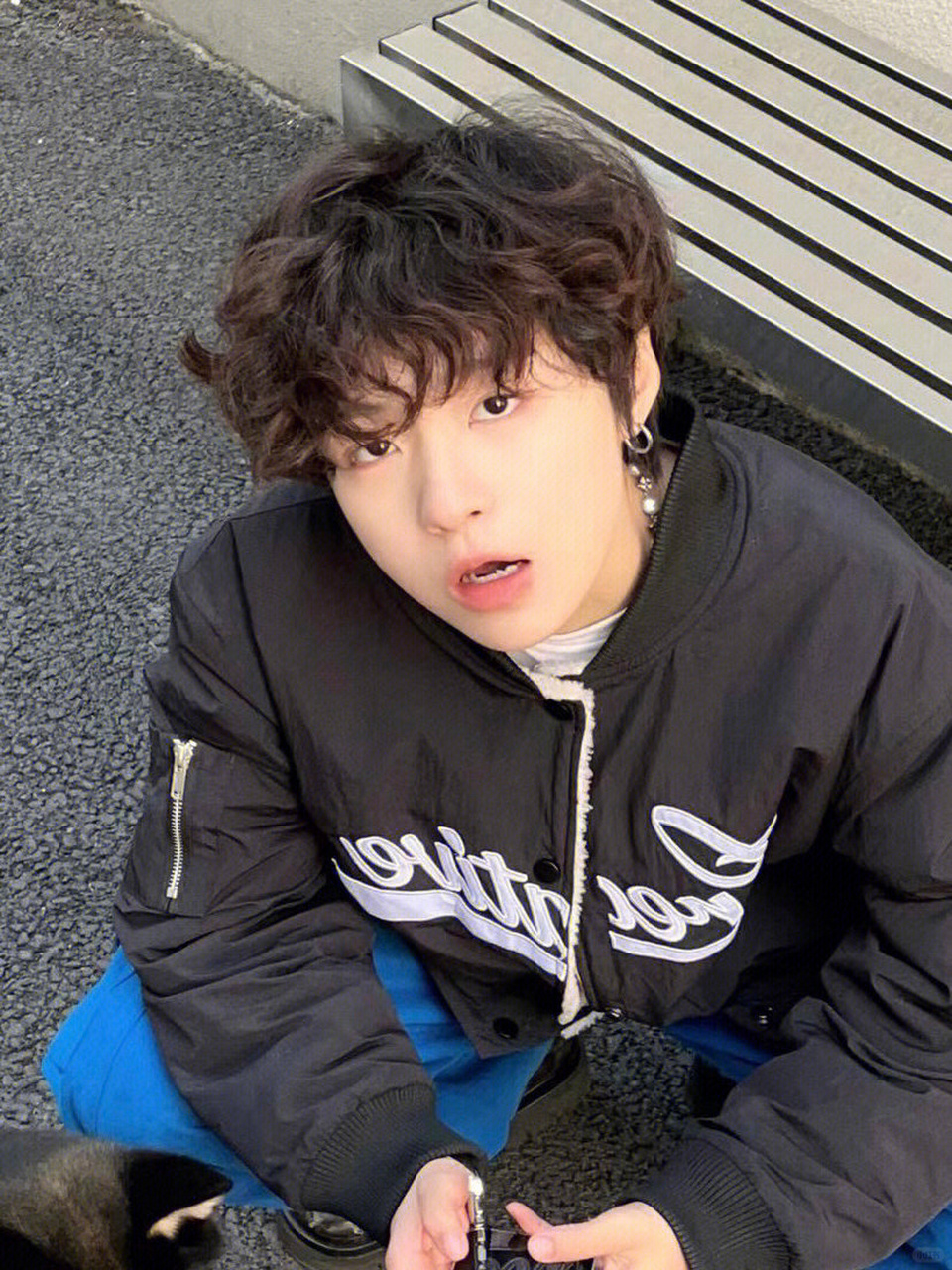 日系慵懒卷发  氛围感卷发  羊毛卷  男生小卷  帅t发型  法式慵懒