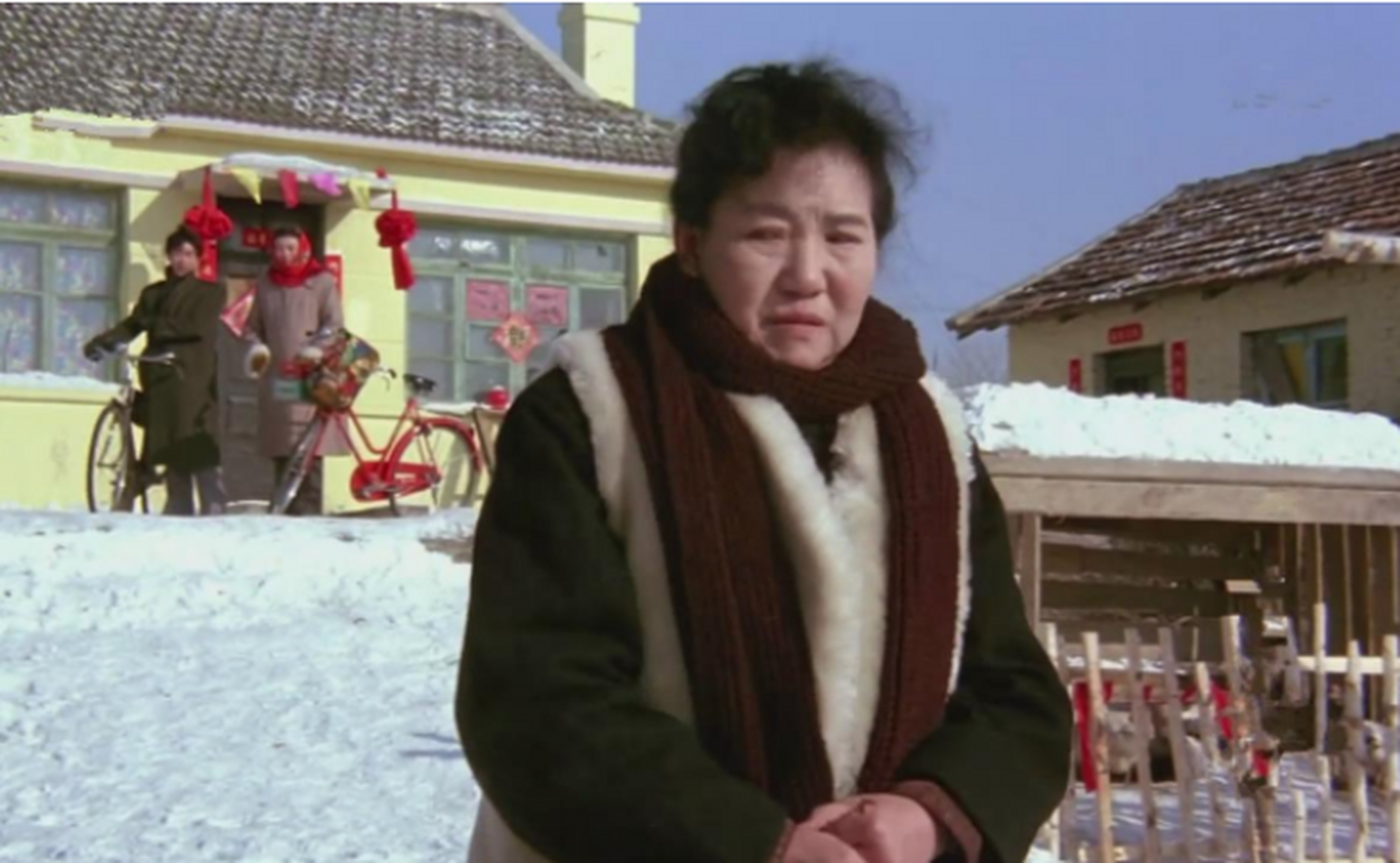 赵丽蓉出演电影《过年》,饰演主角母亲,精湛的表演,惟妙惟肖的神情,让