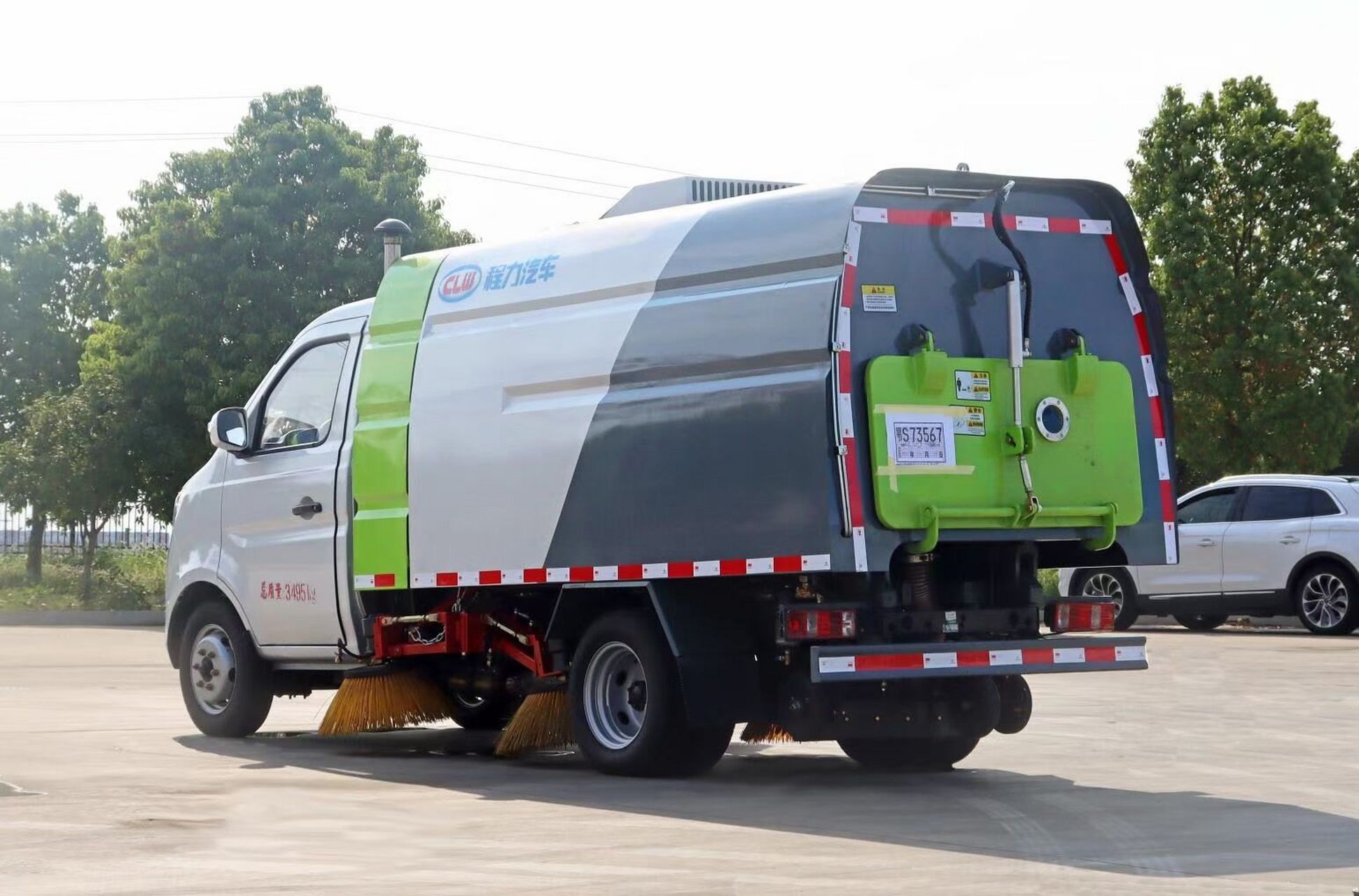 国六长安小型扫路车,全新上市啦!