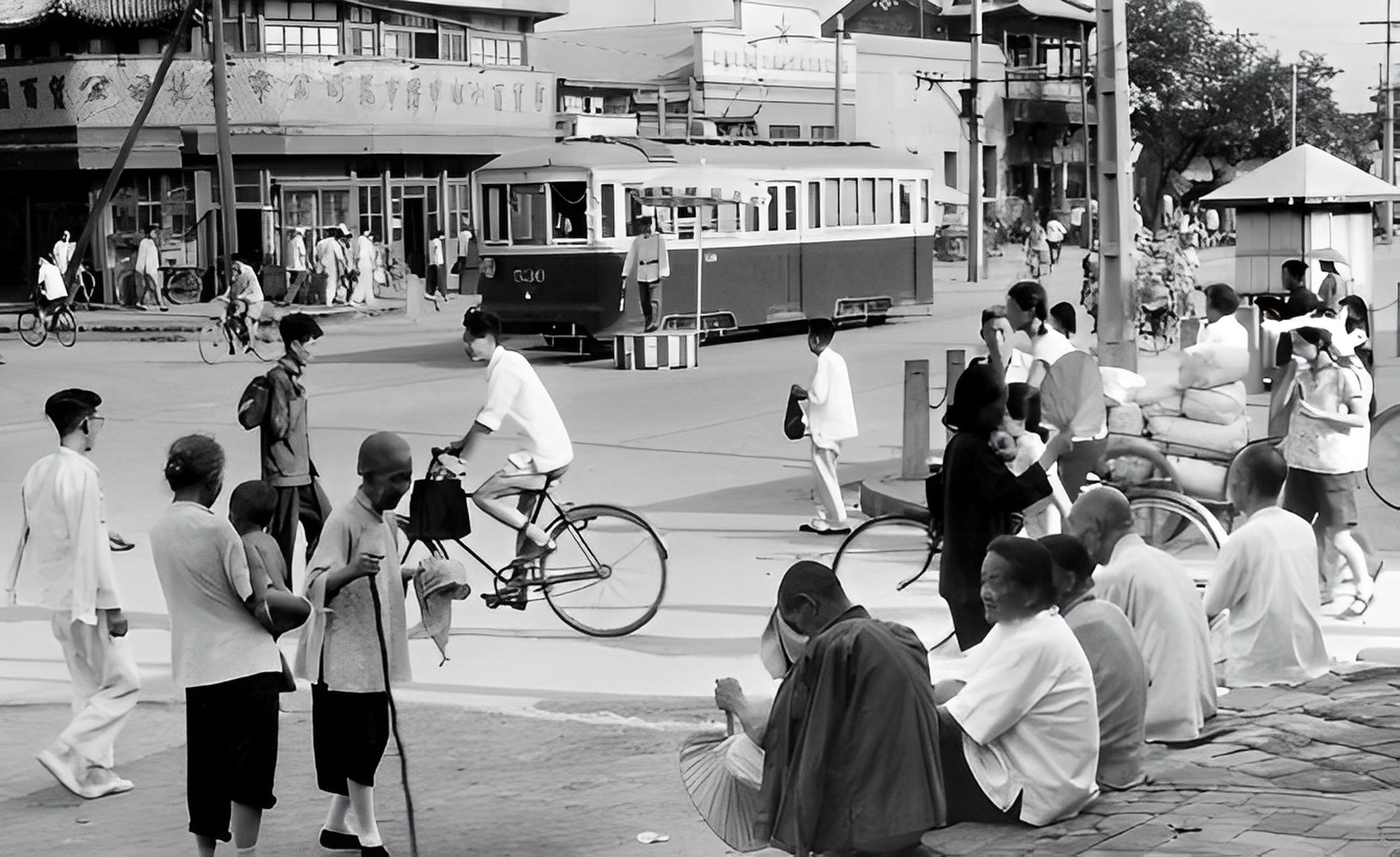 1993年的北京街景图片