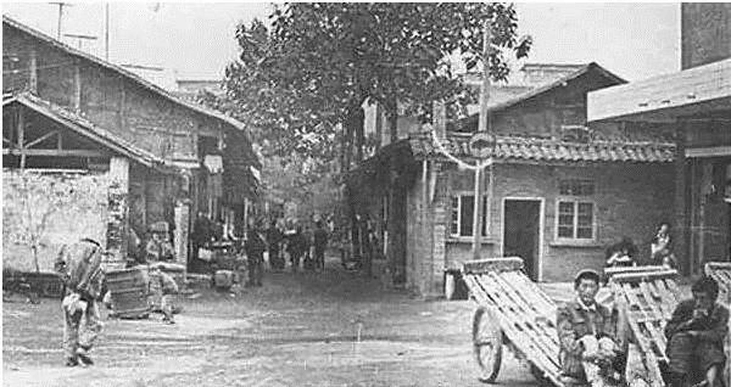 领动计划# 【故乡老照片】八十年代的四川遂宁的介福桥,还只是一个小