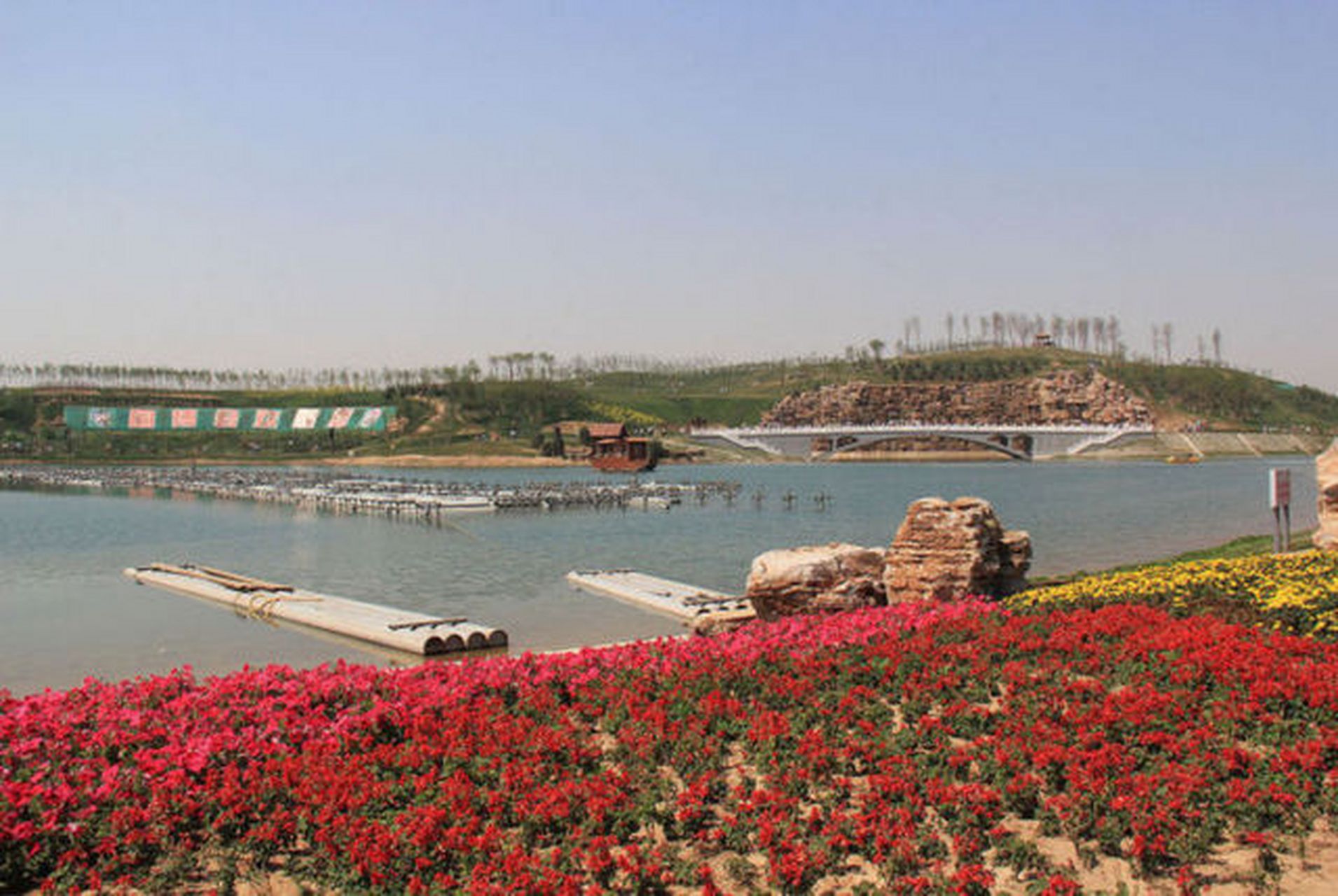 石家庄园博园,位于正定新区中心位置,占地1200亩.