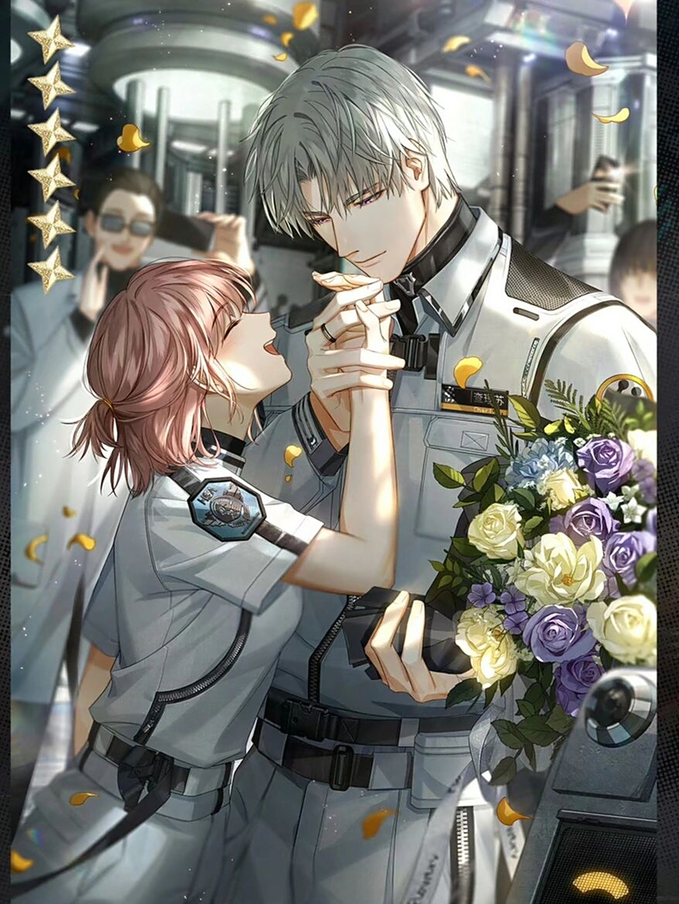 我们小老外主打的就是卡面人多  流水的卡面,铁打的"群演".