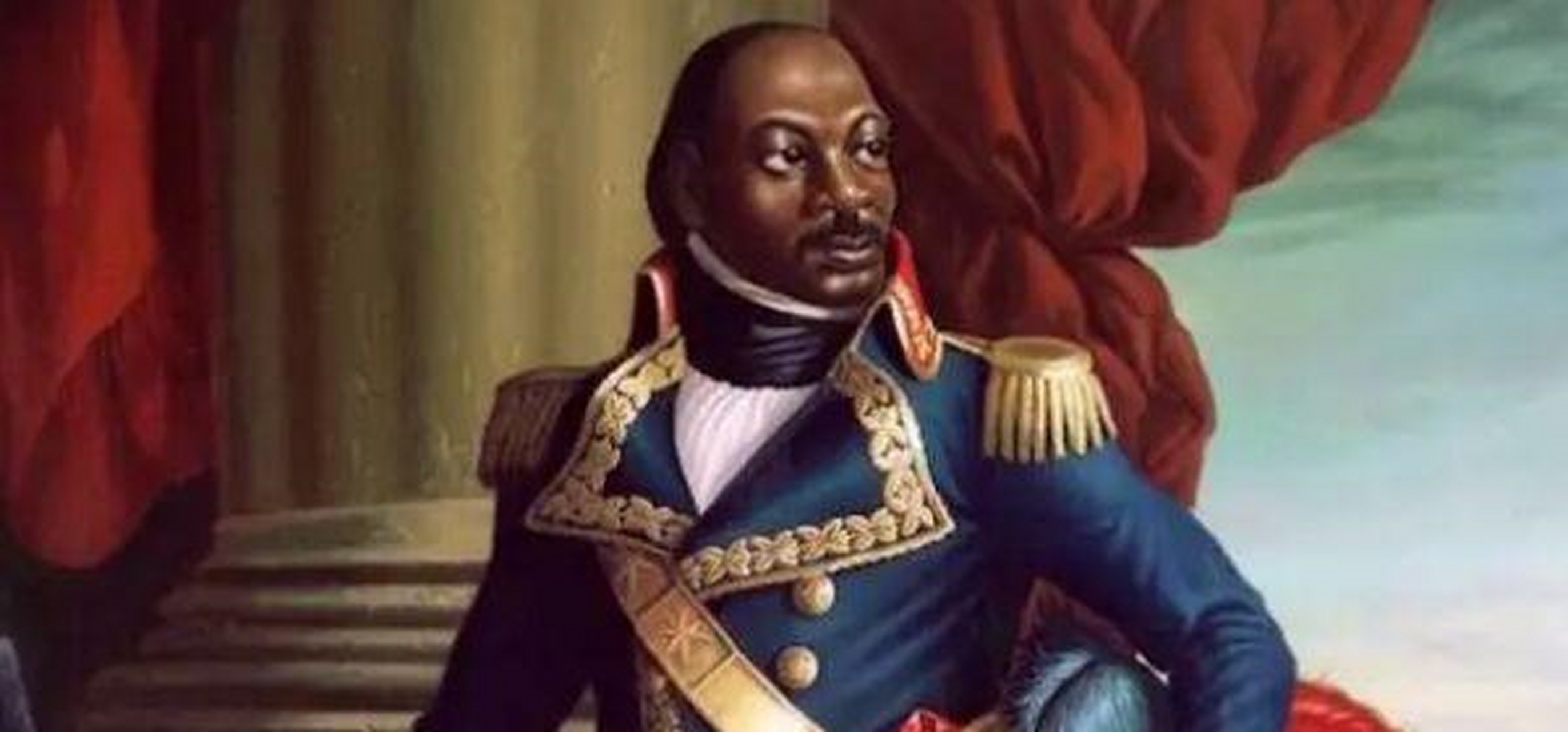 这个国父就是北美洲国家海地的缔造者杜桑·卢维杜尔.[鼠年大吉]