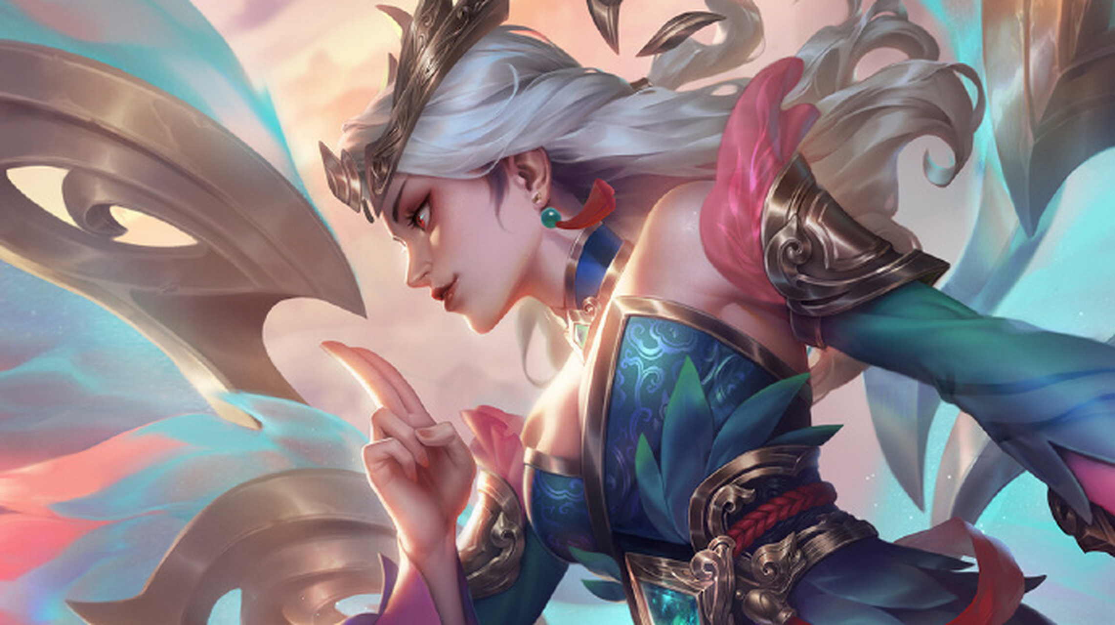 插画师huyy nguyen分享了玉剑传说 凯尔的原画细节图,这位画师其他的