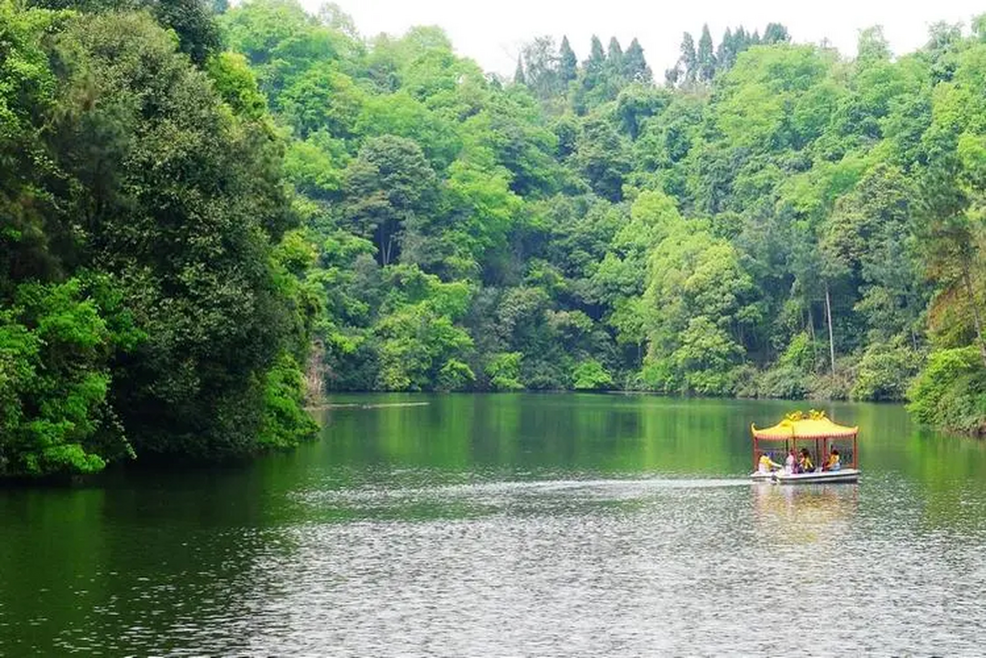 邛崃竹溪湖景区图片图片