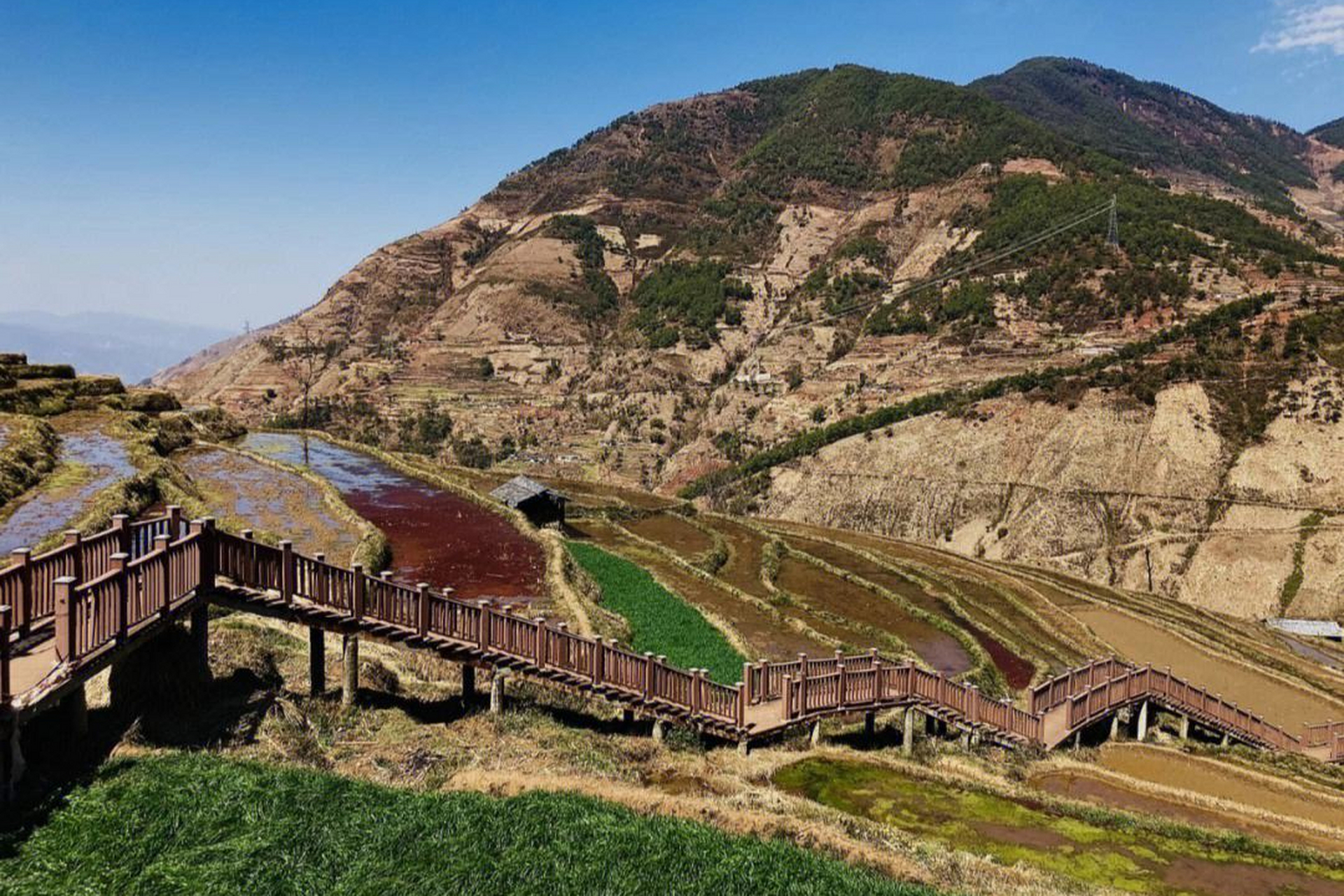 99探秘四川:攀枝花市米易县新山梯田99  99梯田景观99:新山