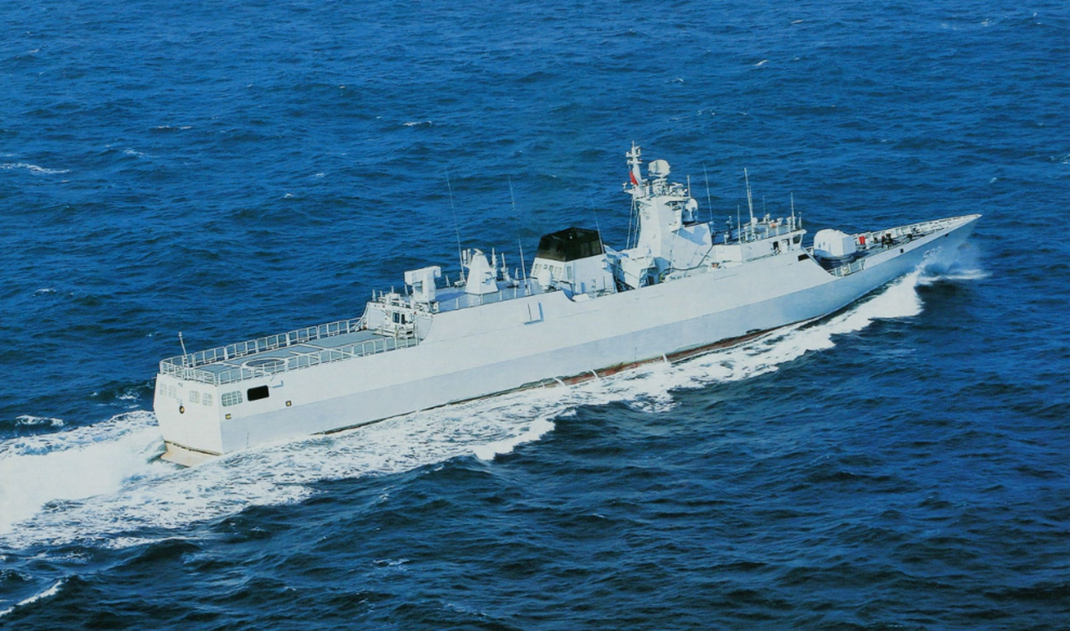 最近,海警船再次开始进行改造工作,将各种056型轻型护卫舰改装成海警