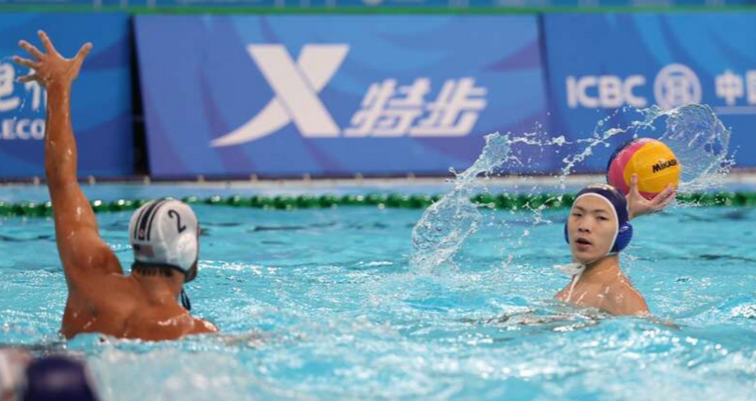 广东健儿玩转大运"水上足球" 中国男子水球队5名选手来自粤高校#成都