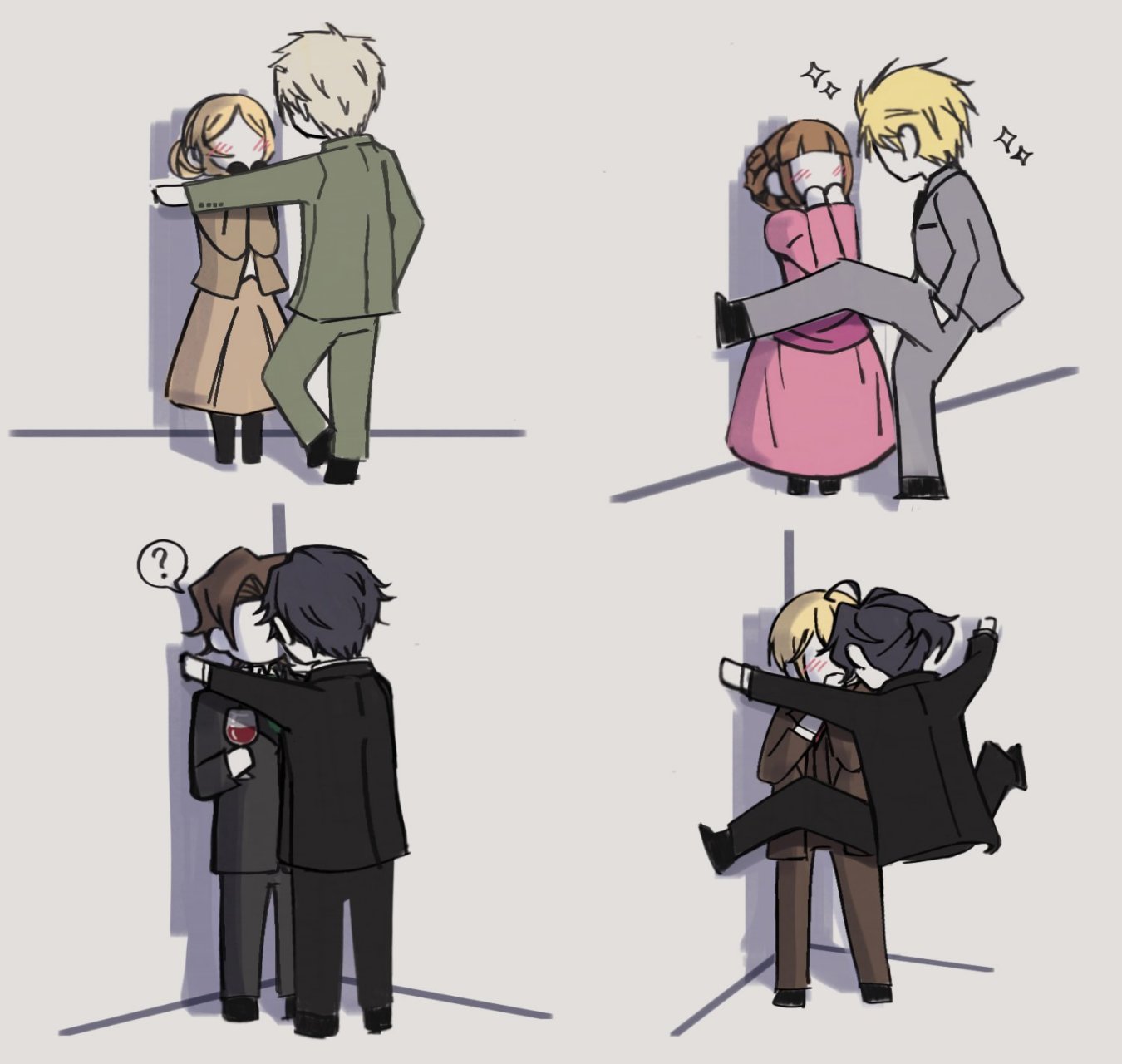 论壁咚的各种方式