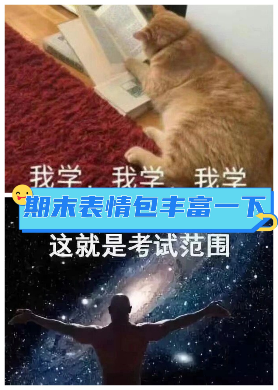 大学考试周表情包图片