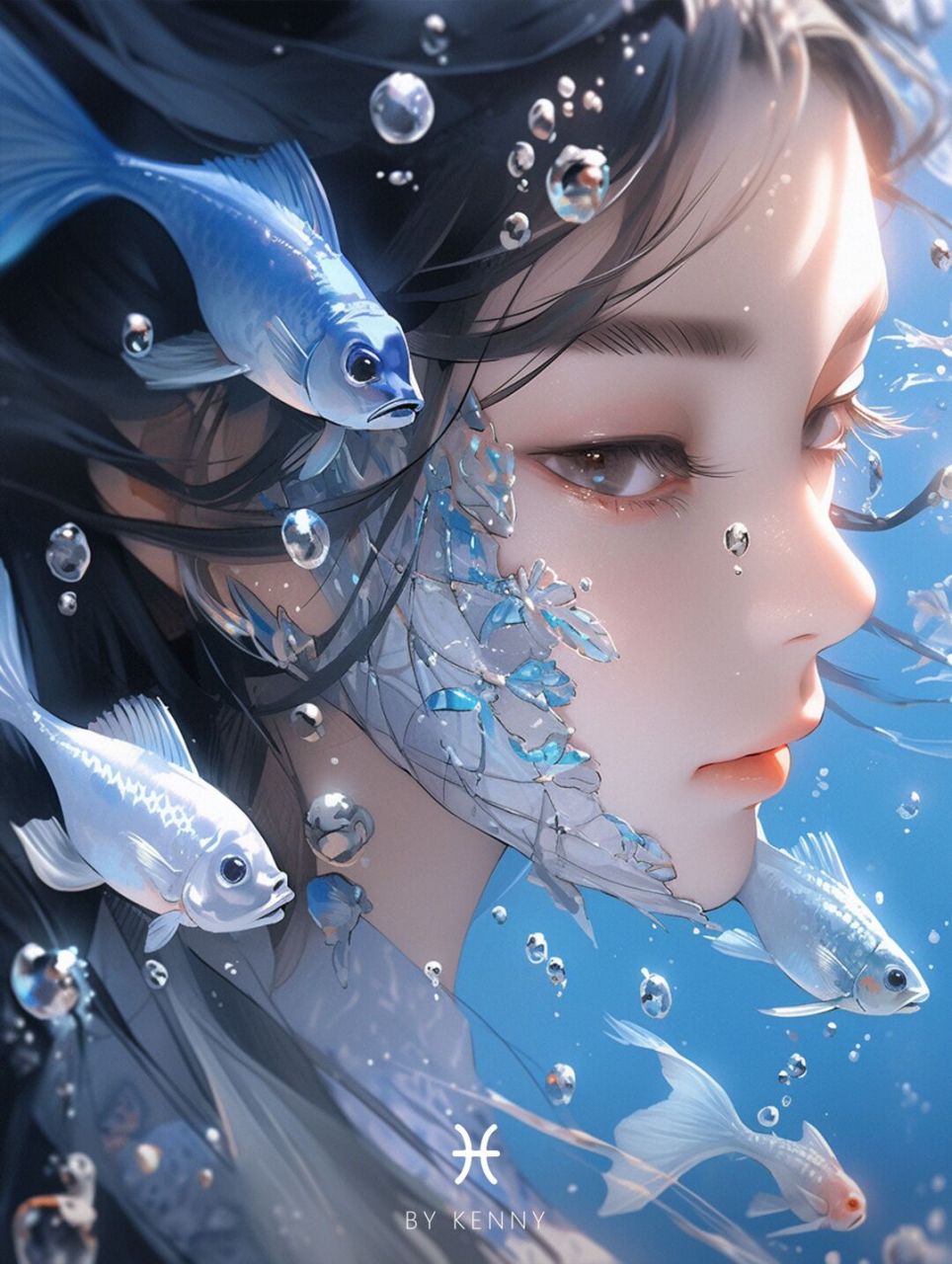 mj系列十二星神之双鱼座——神秘海洋的梦幻守护者  在mj系列十二星