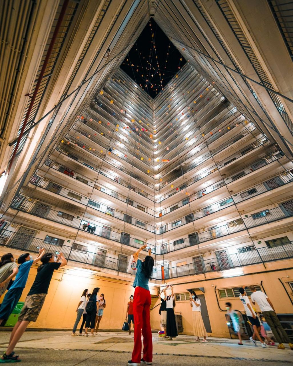 香港九龙城面积最大的公共屋邨 香港九龙城面积最大的公共屋邨:爱民邨