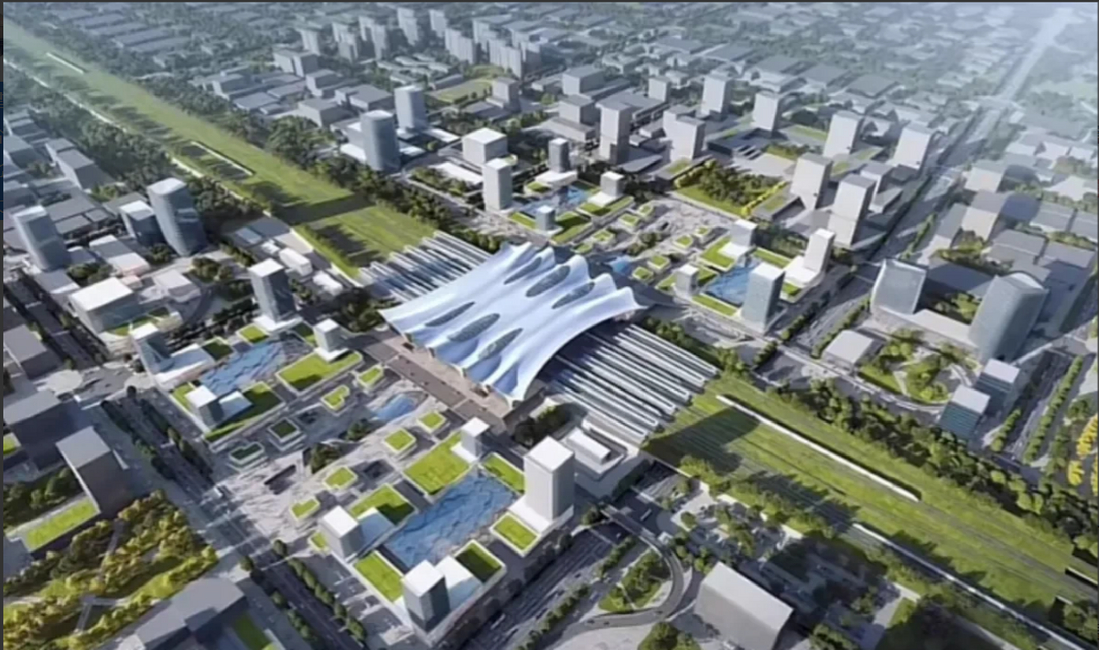 新建六安北站规模确定,其中合武场规划建设3台7线,站房面积30000平米