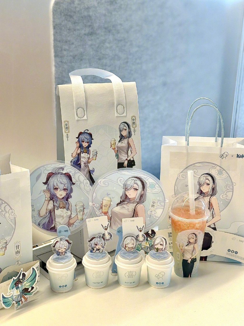 喜茶原神联动#   总联动已经喝不动了,原神也要元神出窍去.