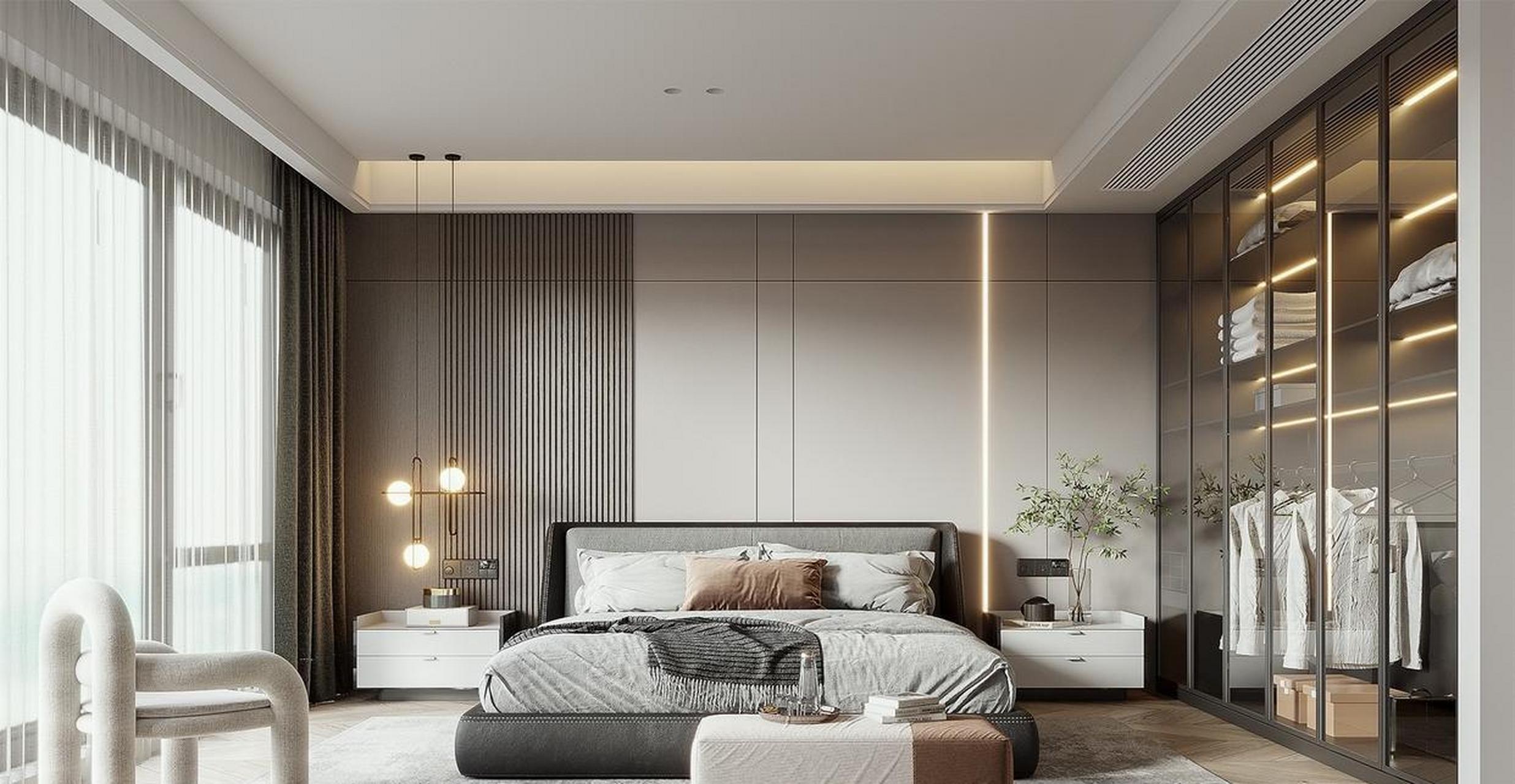 卧室设计效果图你喜欢哪一个?