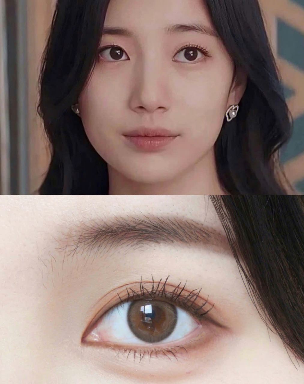 [喜欢r]    相比徐艺智的eve lyle妆容,裴秀智的安娜高贵,白皙,鹏郁