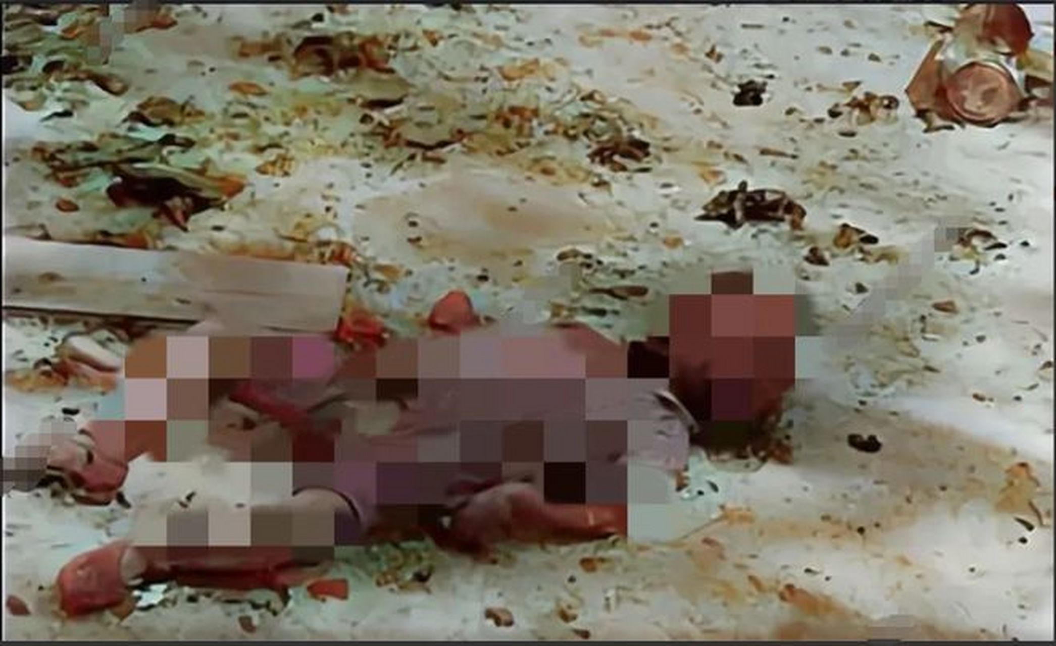 在南京大屠杀期间,有着一张让人无法忘怀的照片