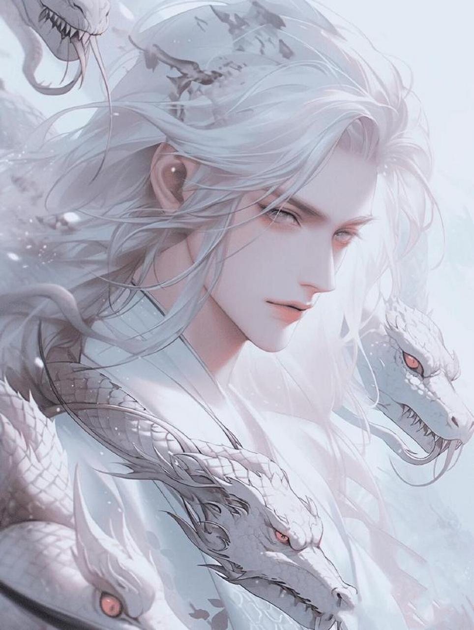 古风白衣少年头像 676767,看长相思看的很难不想到相柳 #古风