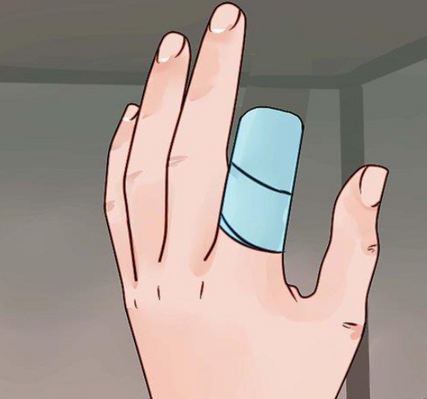 隔壁工地:  一名50多岁工人一根手指头的第一节的1/2被切掉,找他们