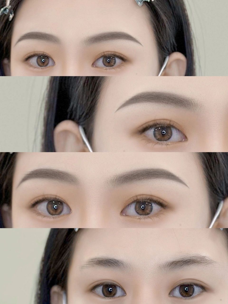 看不腻的远山眉!