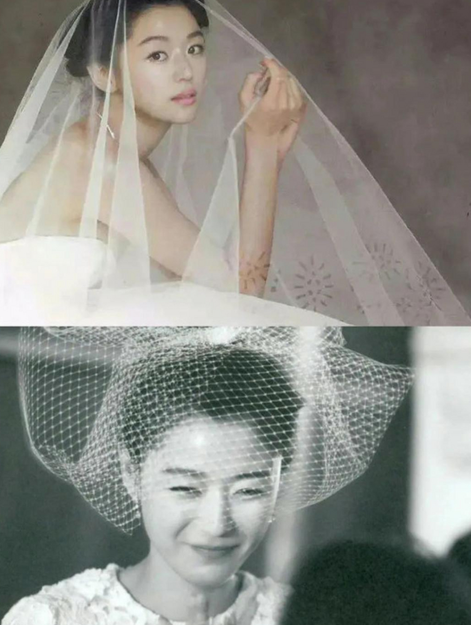 2012年,全智贤的婚纱照,原来她也会害羞的,这大概就是嫁给爱情的样子