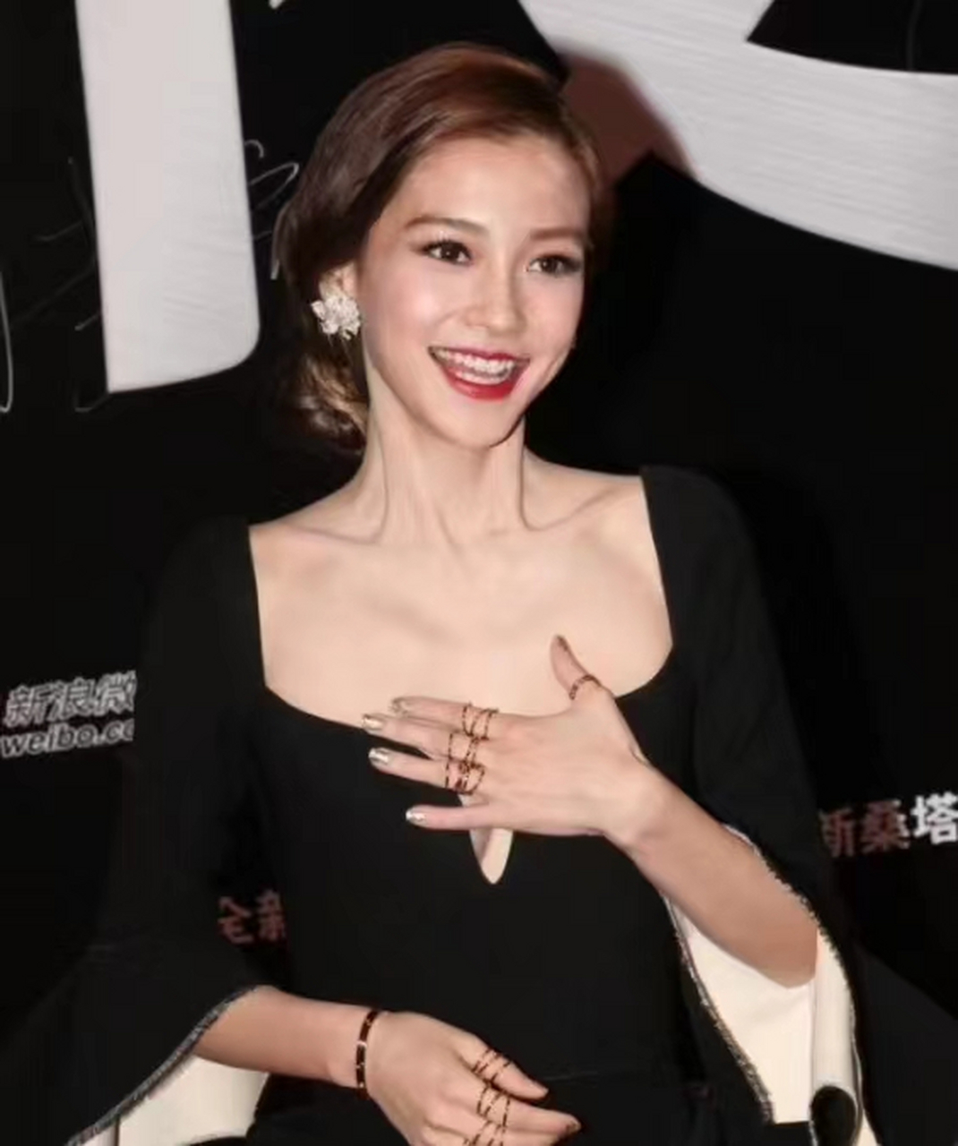 模特时期的angelababy杨颖,这算是她的颜值巅峰吧