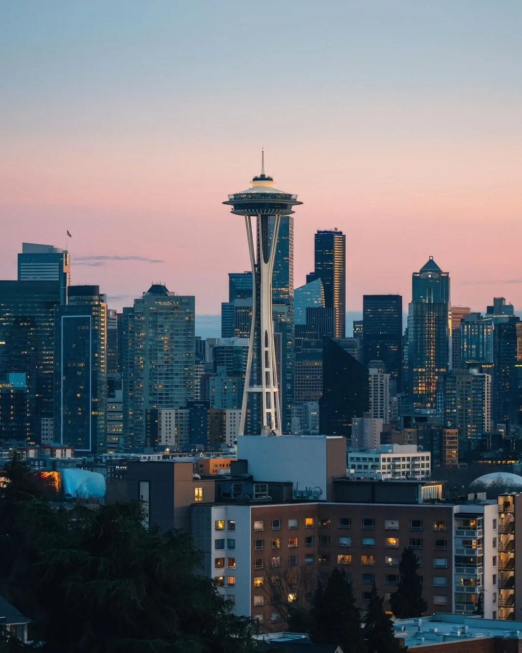 翡翠之城"美国～西雅图  西雅图,都市区人口480万人,人均gdp为9.