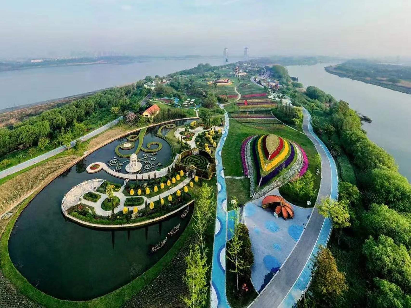 3月6日,春季艺术花展"首届花园生活节"将在马可波罗花世界乐园举行.