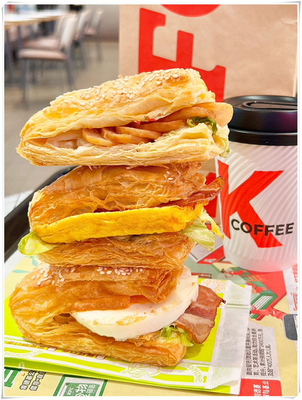 肯德基早餐法风烧饼再添新品!