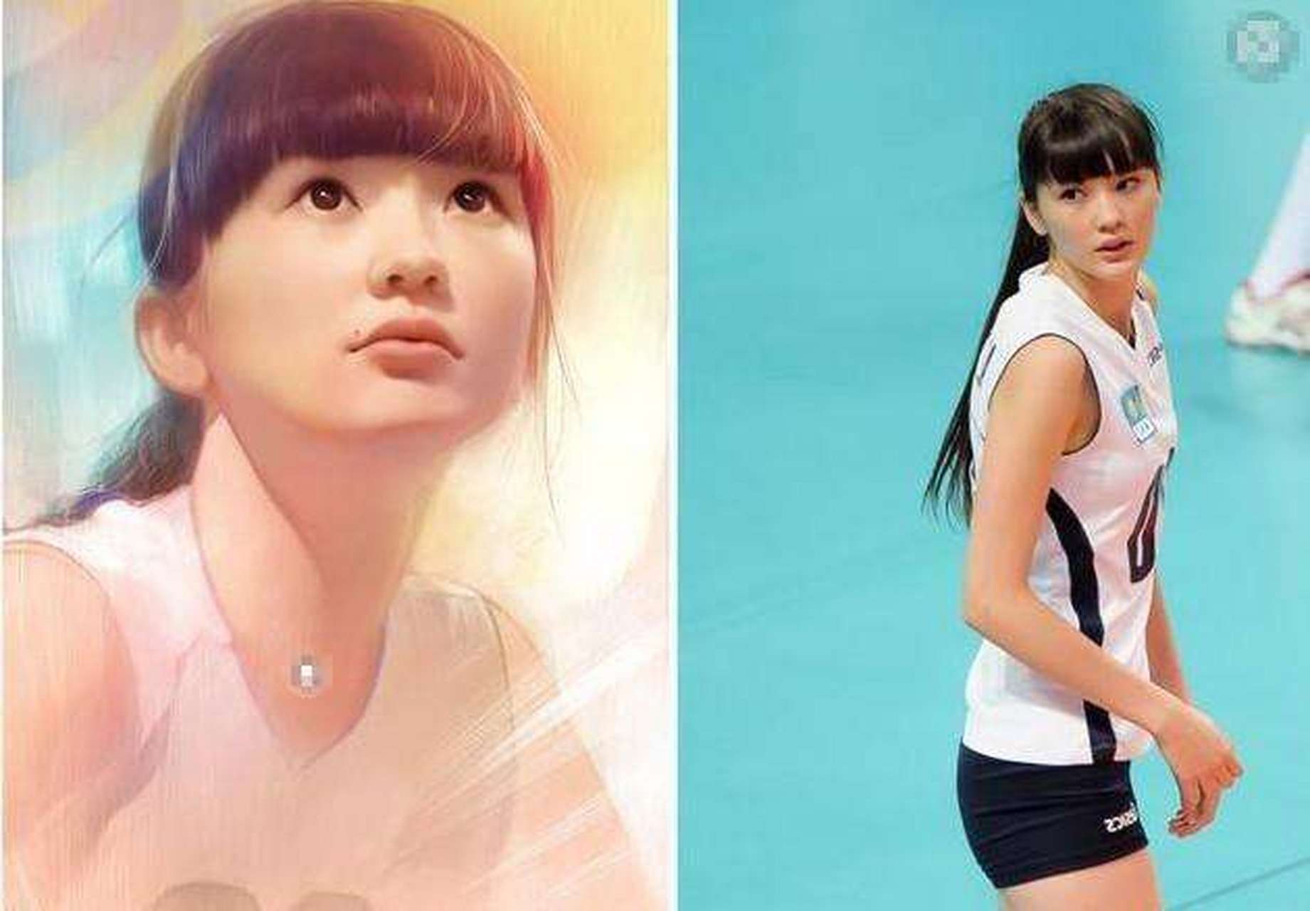 萨比娜·阿勒腾别科娃,1996年11月5日出生,哈萨克斯坦著名女排运对北