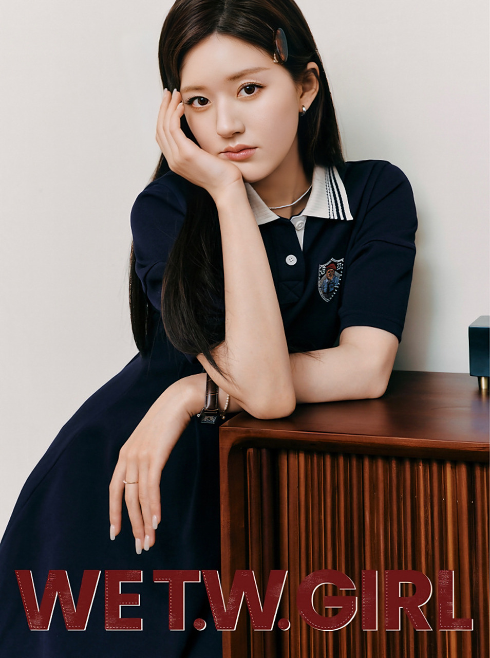 赵露思学生制服装太美!