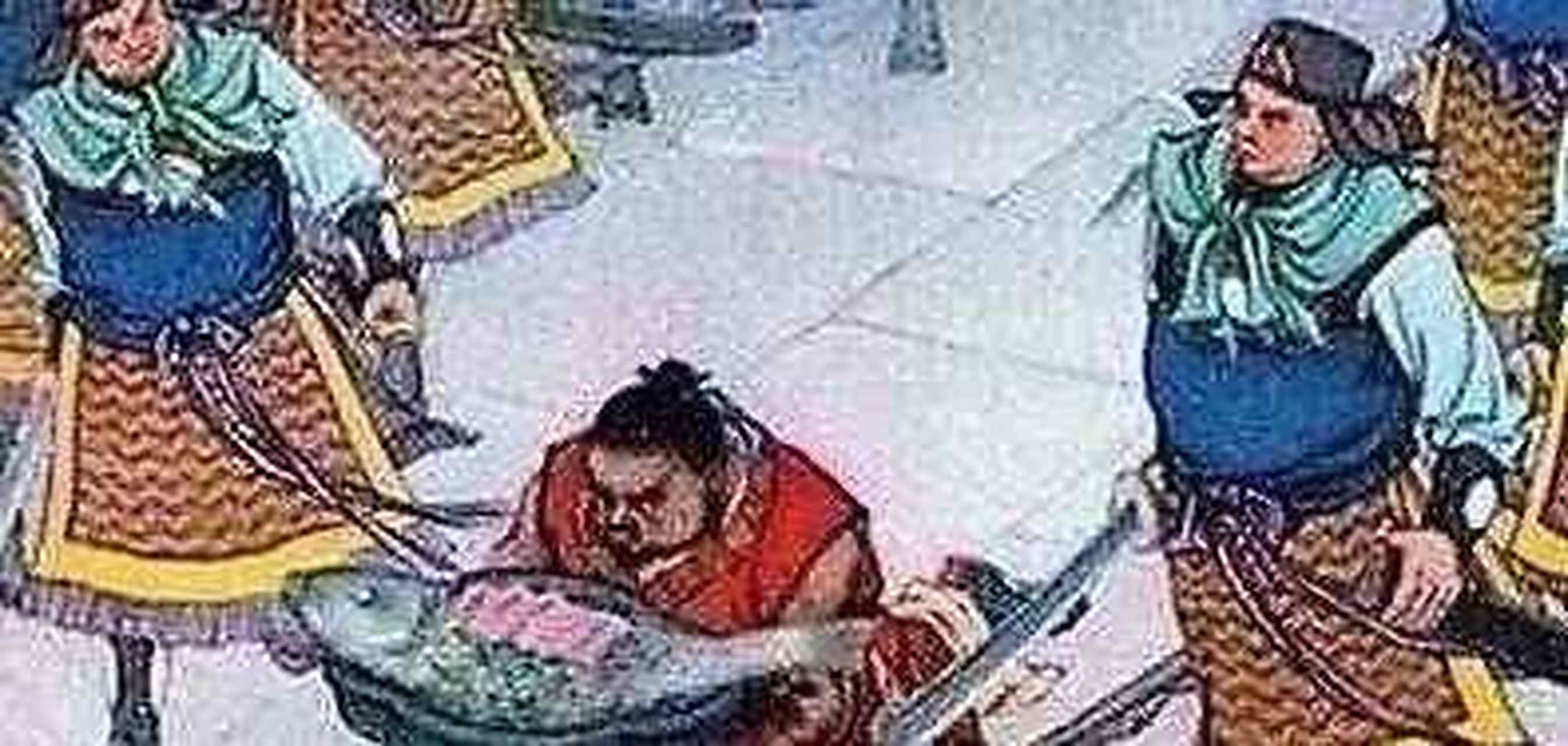 "  "哇,好香啊!快给寡人端上来!