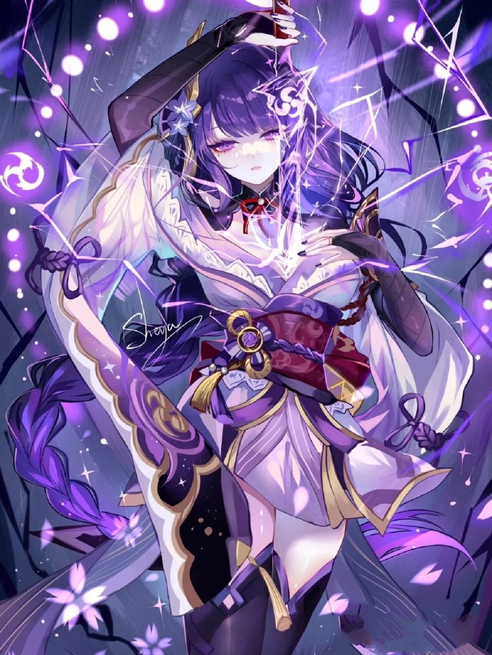 分享雷电将军的图片