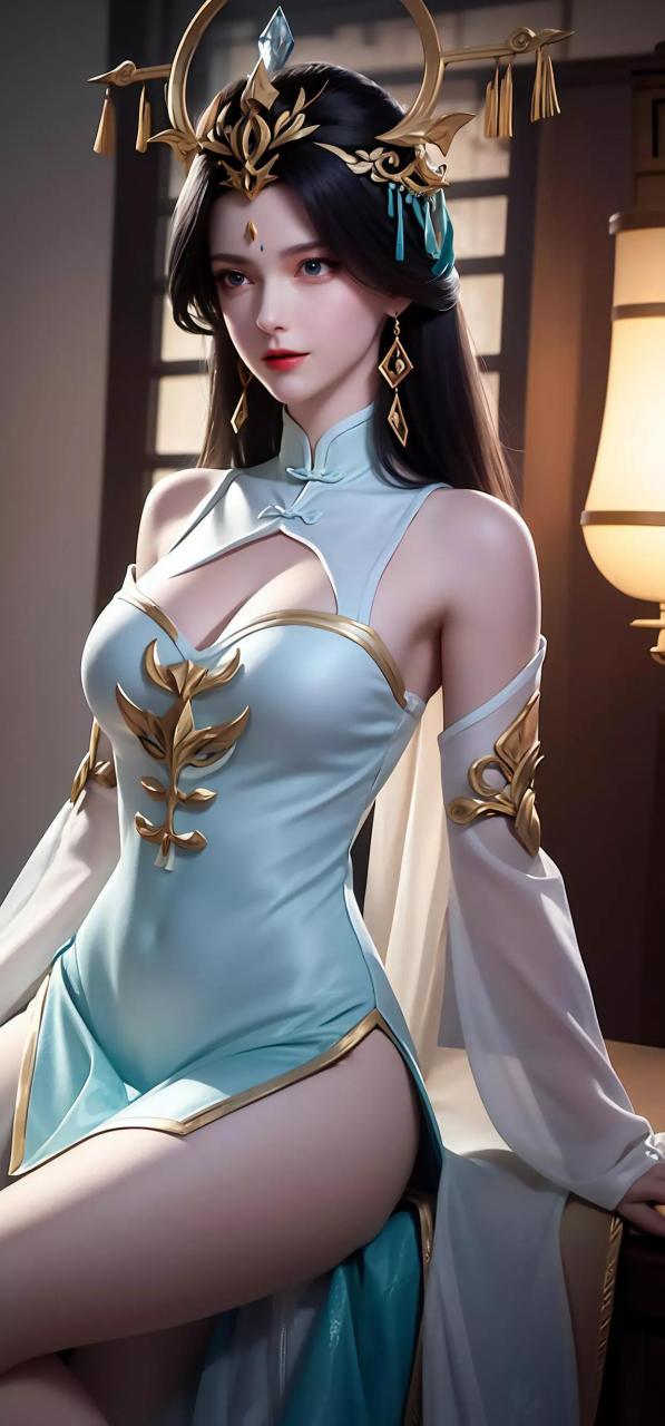 ai绘画 | 完美世界·柳神 柳神的肚脐眼针不戳!