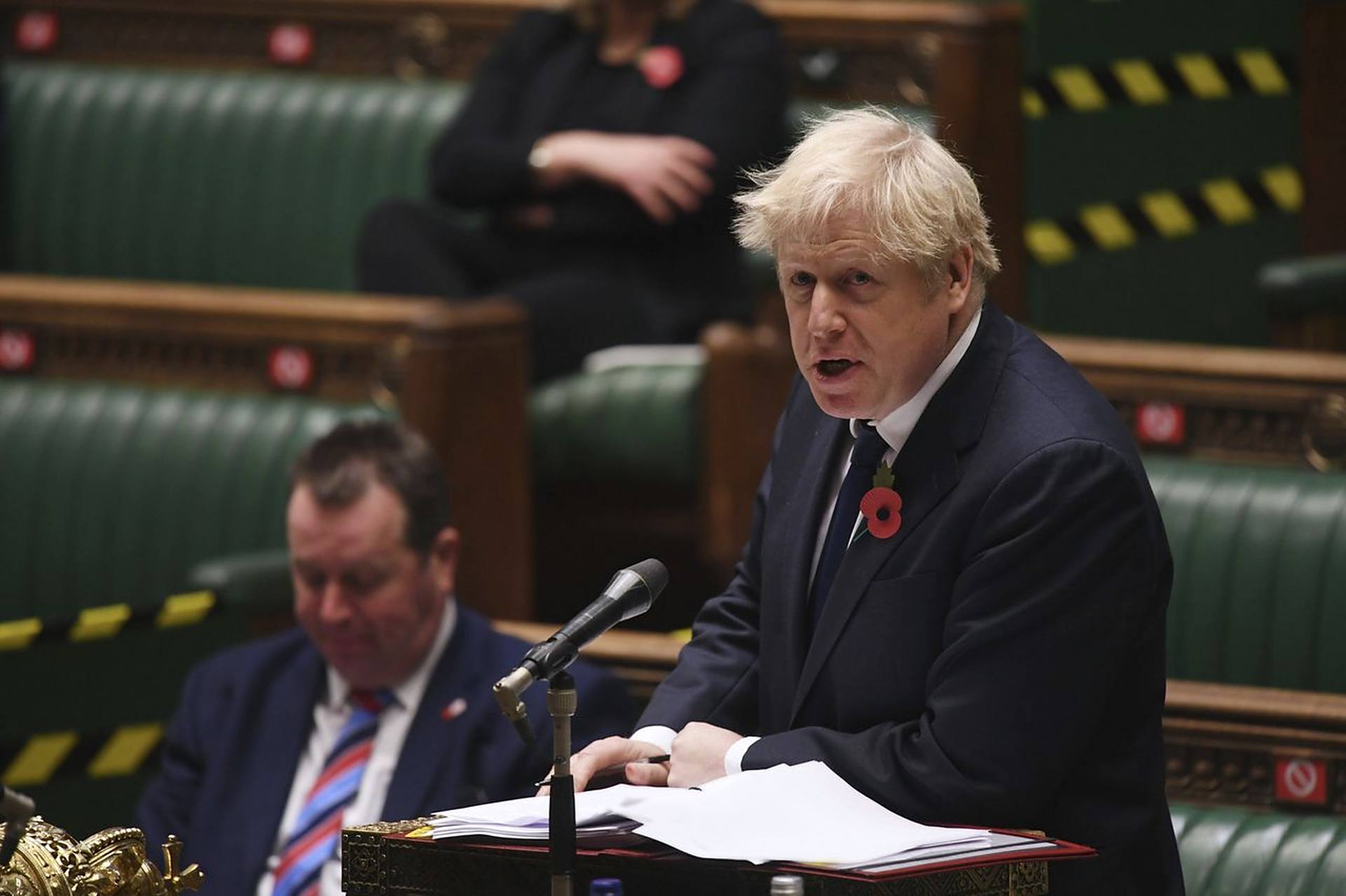 曾在3月下旬确诊患上新冠肺炎的英国首相约翰逊(boris johnson),有