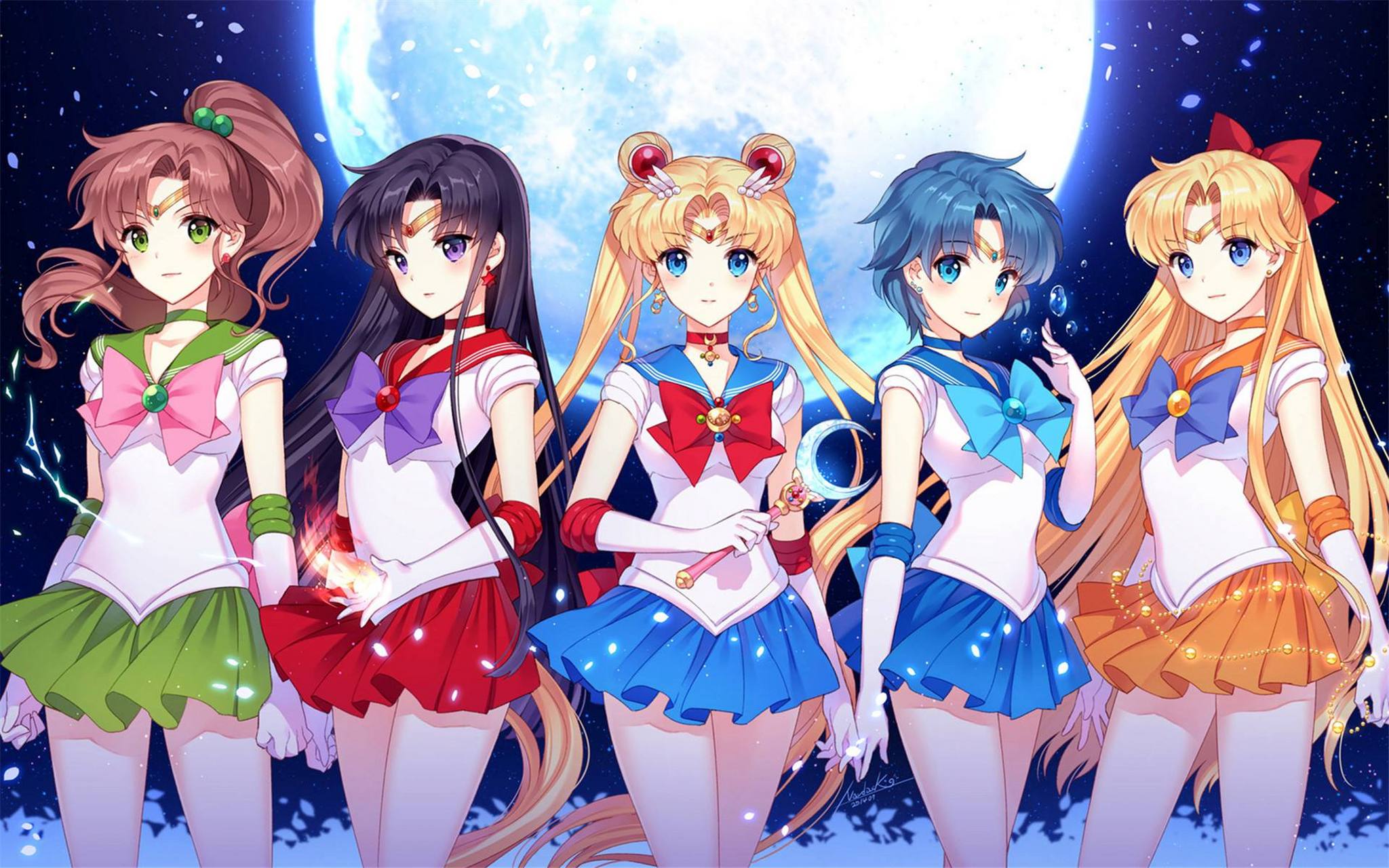 日本动漫《美少女战士》是一部具有浓郁的少女情怀和梦幻色彩的作品