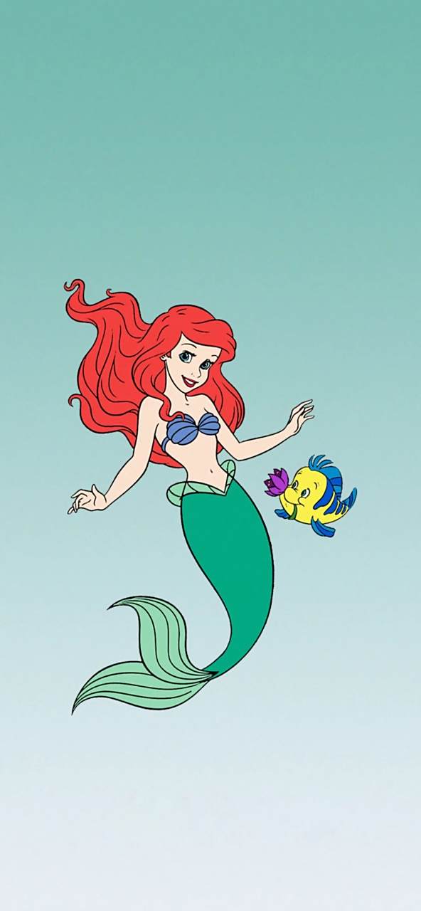 白肤红发,这才是经典美人鱼爱丽儿.