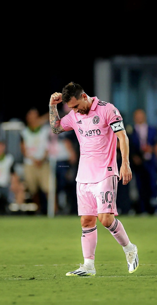 "征 服 者"#梦始诺坎普#梅西迈阿密国际首秀绝杀 梅西