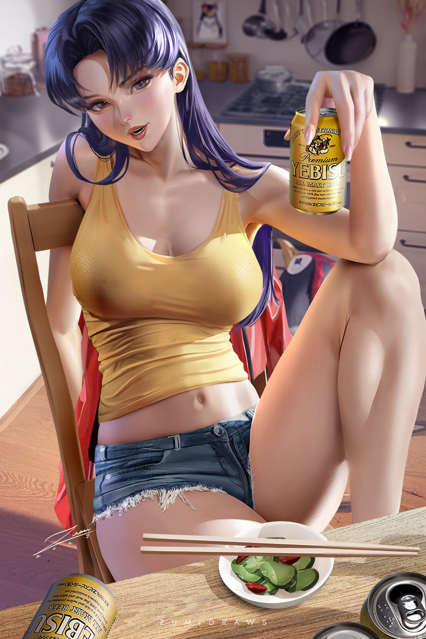葛城美里 画师:zumi