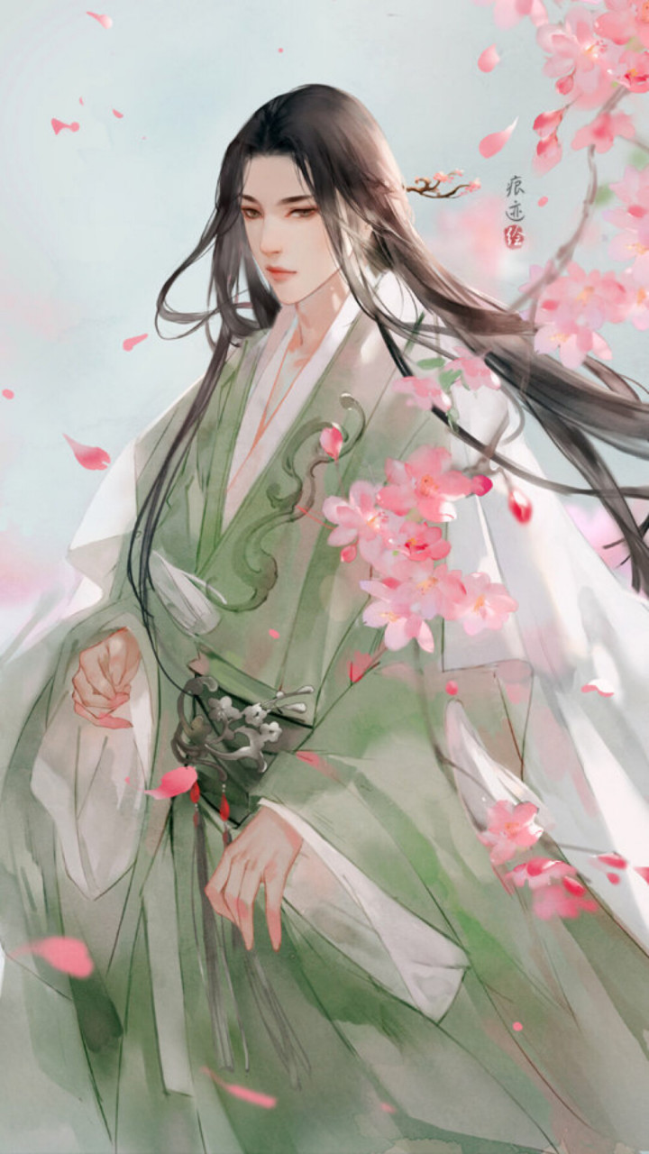 无所保留的关爱,得到无价的幸福. 绘师: 痕迹画廊 #古风