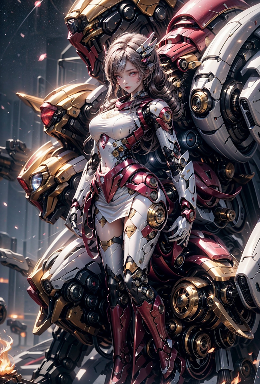 机甲少女,是柔与刚的融合[你懂的] #动漫壁纸