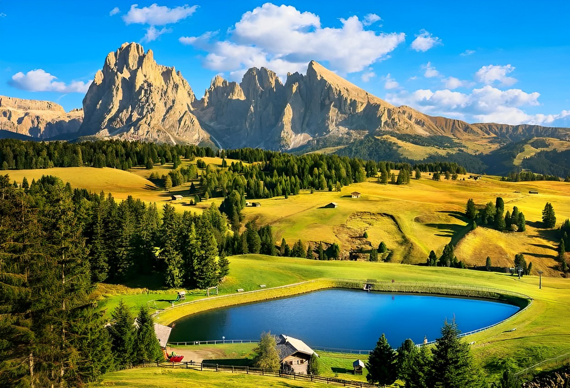 阿尔卑斯山(alps)  阿尔卑斯山脉被誉为"大自然的宫殿"和"真正的地貌